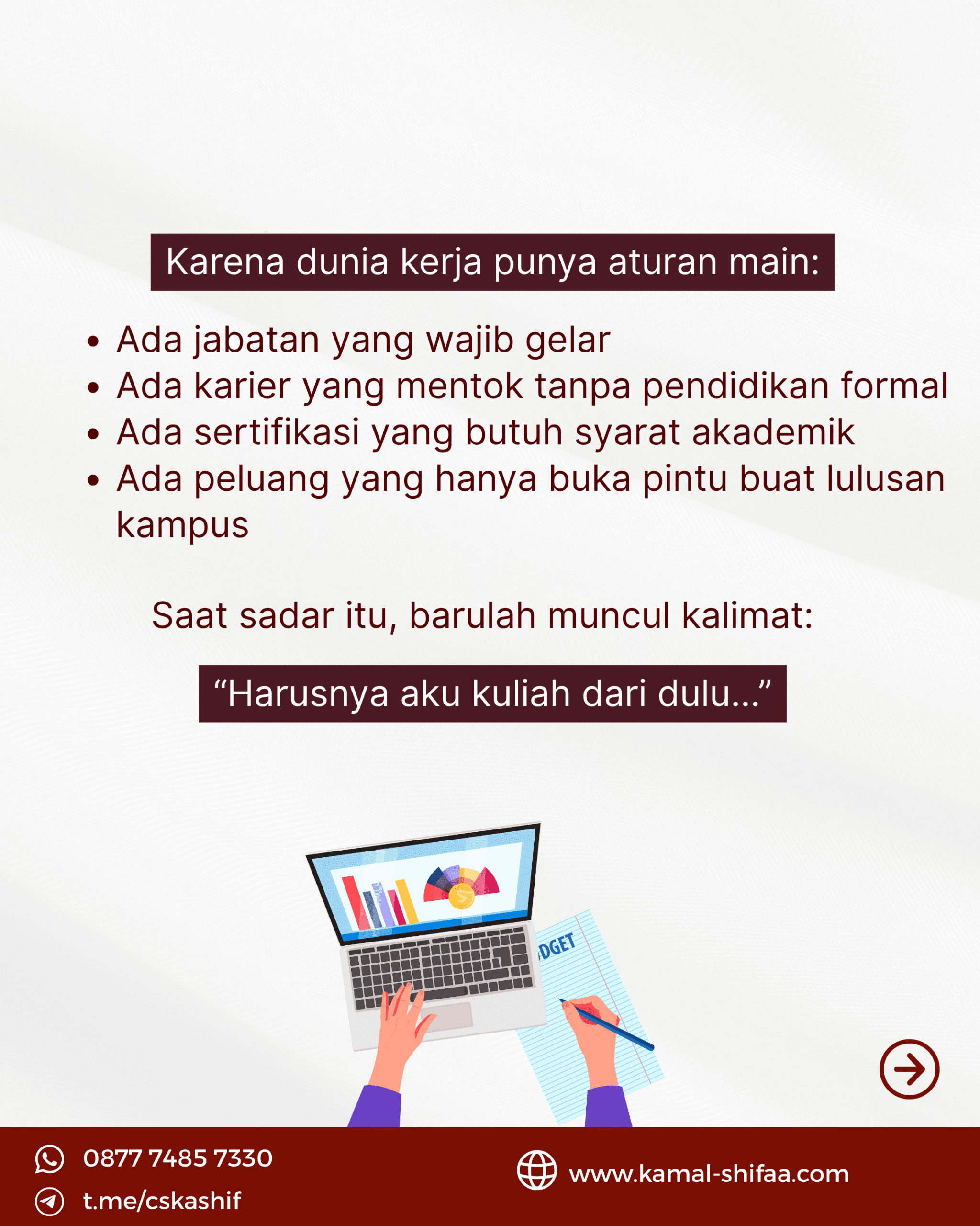 kuliah scam 3