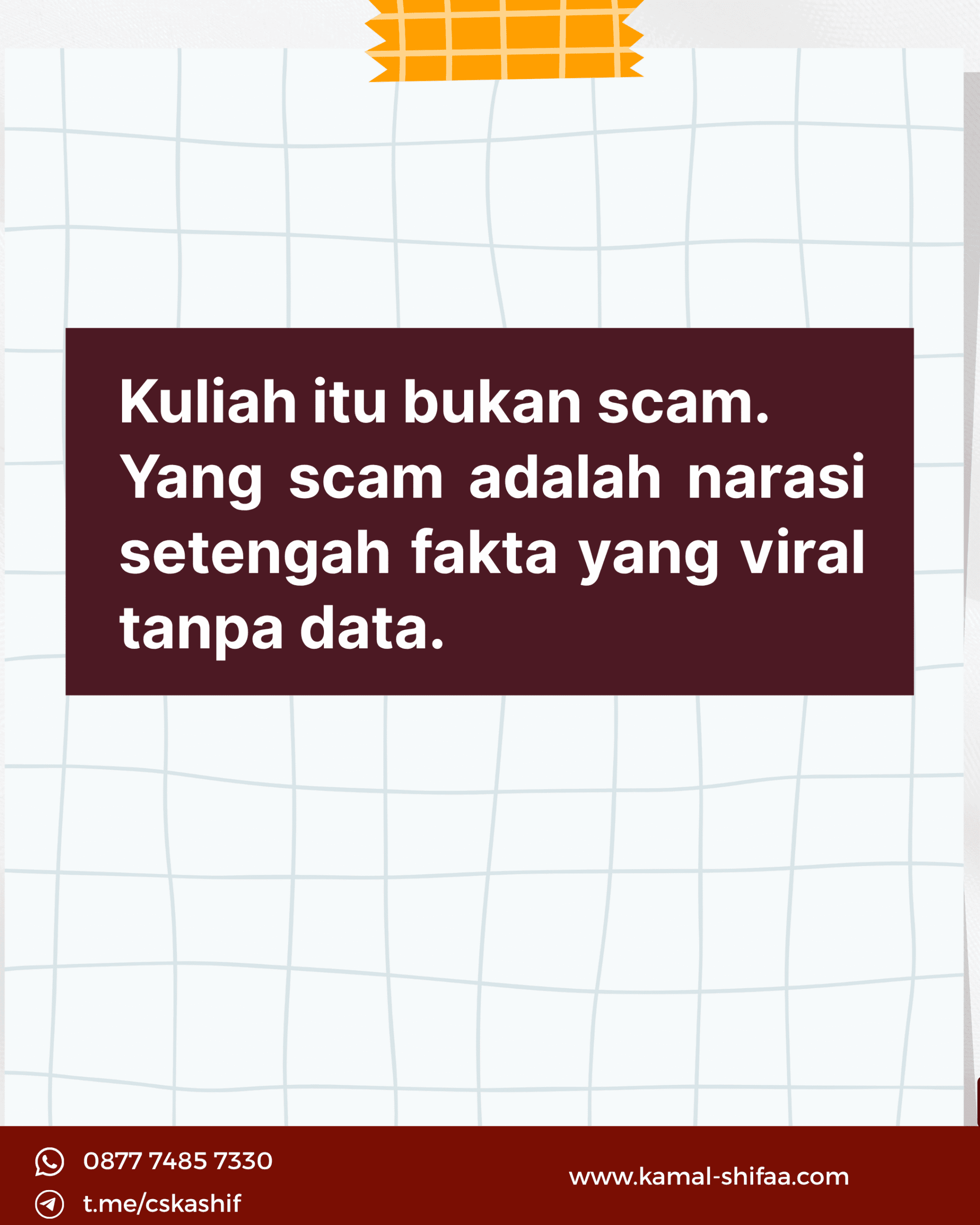 kuliah scam 8
