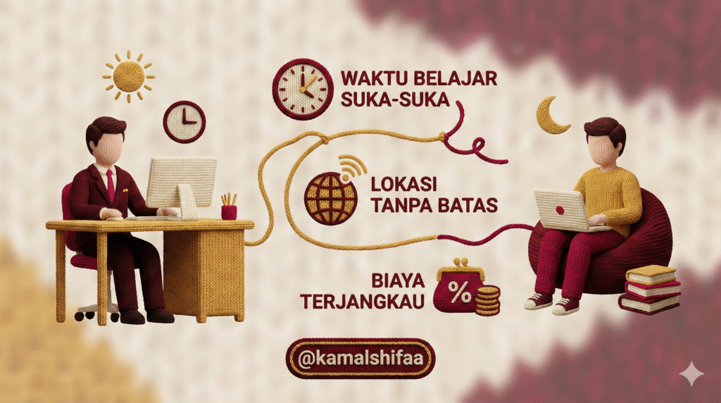 alasan memilih kuliah online fleksibel di kamal al shifaa