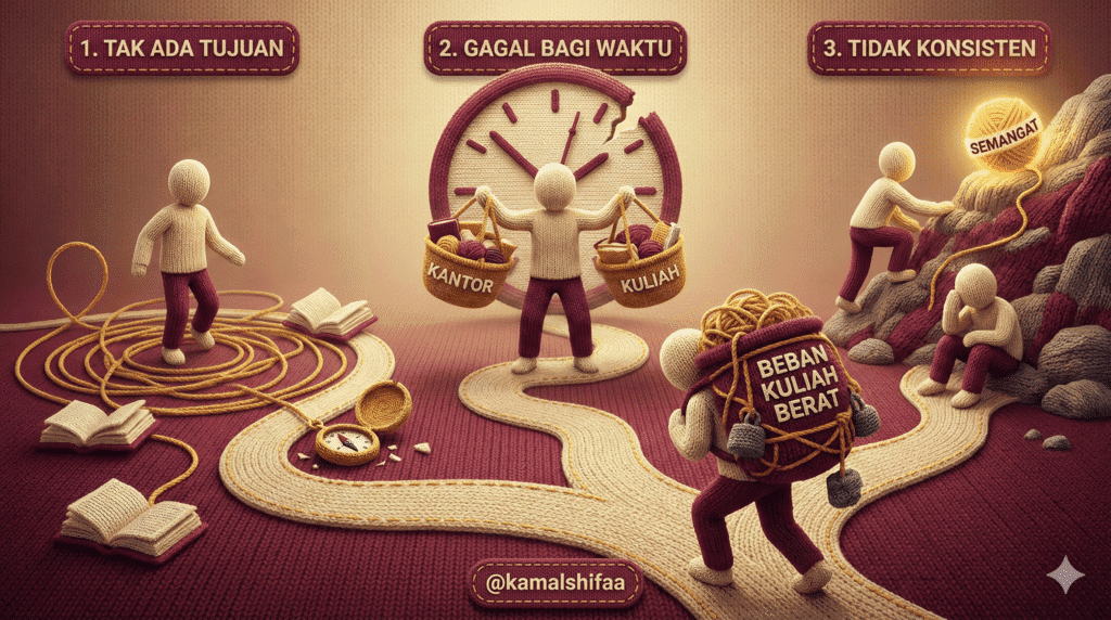 mengapa kuliah melelahkan