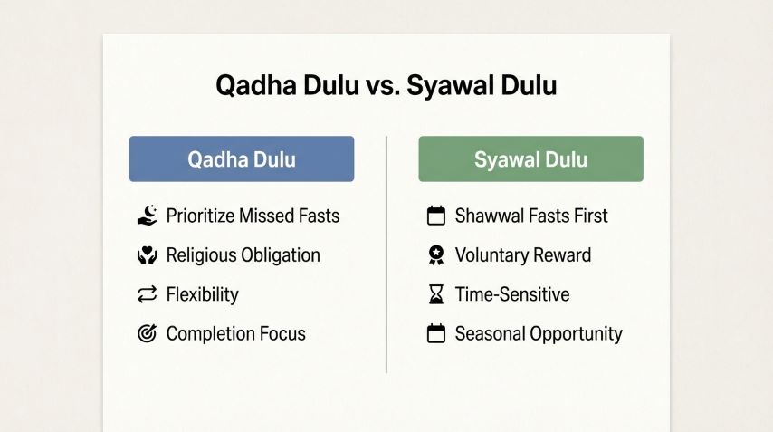 perbedaan ulama tentang qadha dan puasa syawal