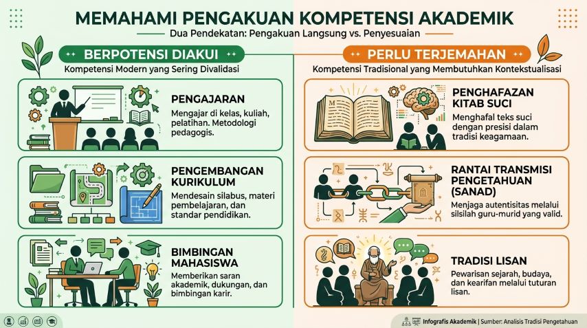 kompetensi pesantren yang diakui dan tidak diakui dalam kuliah rpl