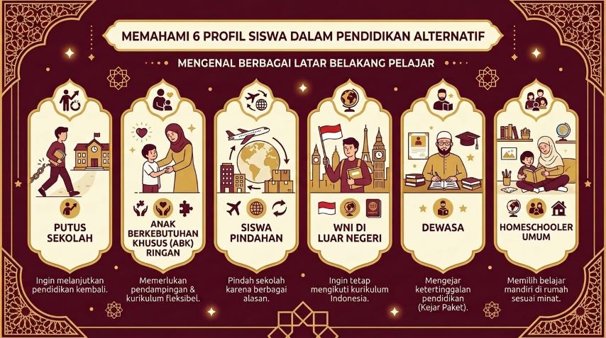 profil peserta didik yang cocok mengikuti program homeschooling islam