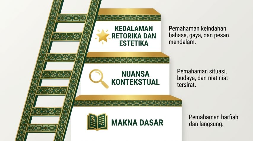 tiga level pemahaman kitab islam yang tidak bisa dijangkau terjemahan bahasa arab