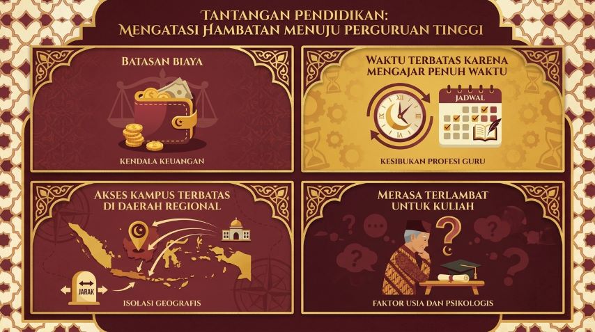 faktor penyebab guru honorer belum memiliki kualifikasi s1 di indonesia