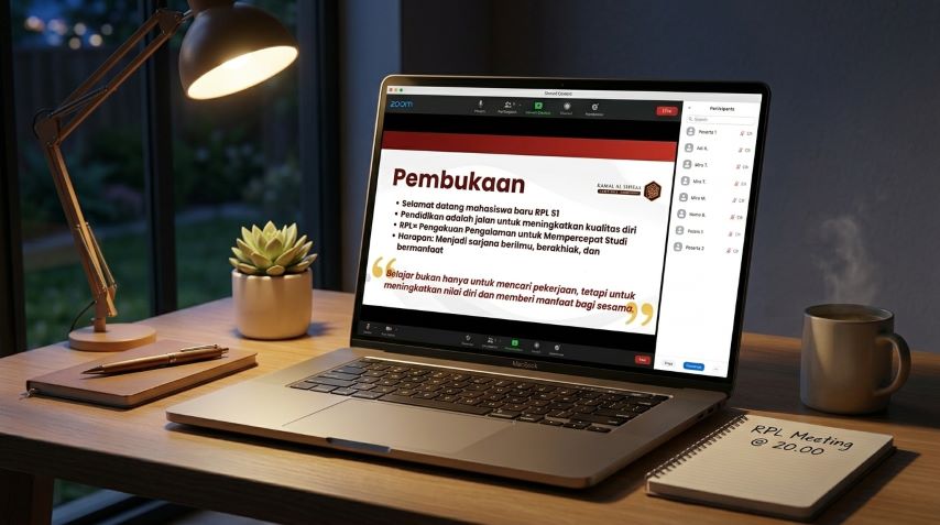 matrikulasi RPL S1 via Zoom