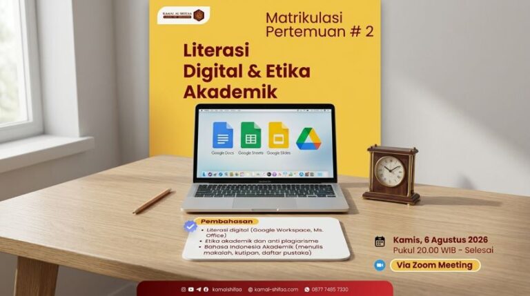 Matrikulasi RPL S1: Literasi Digital dan Etika Akademik