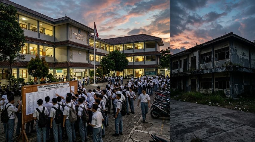 ketimpangan daya tampung sekolah negeri yang menjadi akar polemik zonasi spmb 2026